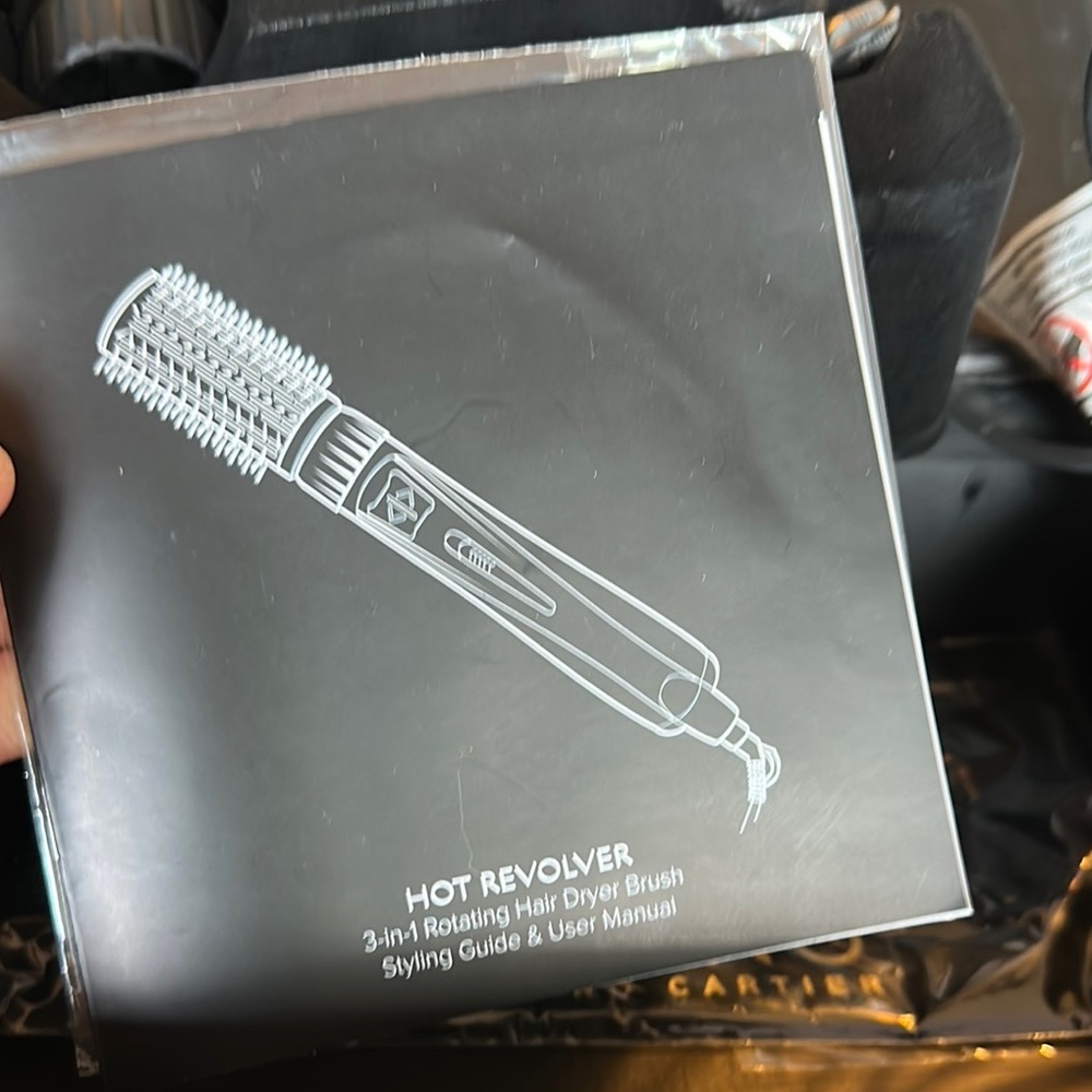 Martino Cartier 3-in-1 hot revolver Hair dryer with three attachments NEW - Picture 8 of 14
